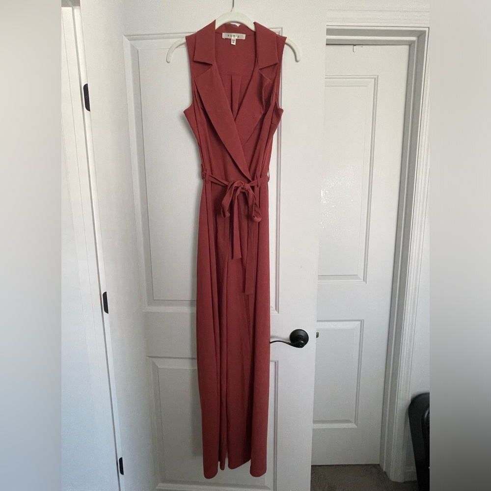 Row A wide leg jumpsuit